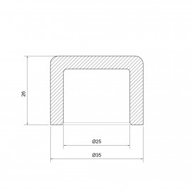 Заглушка PPR Thermo Alliance 25