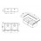 Кухонная мойка Apell Ferrara Zero FEQ3838USC Satin