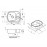 Кухонная мойка ULA 7703 U Micro Decor (ULA7703DEC08)