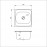 Кухонная мойка ULA 7706 U Micro Decor (ULA7706DEC08)