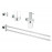 Набор аксессуаров Grohe Essentials Cube 40847001