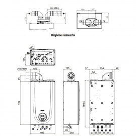 Котел газовый Sime Brava One HE 30 ErP 26 кВт двухконтурный