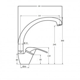 Смеситель для кухни GF (CRM)S-03-012F