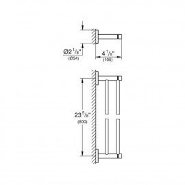 Полотенцедержатель Grohe Essentials 40802001