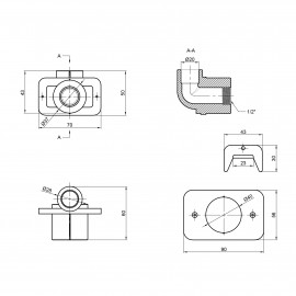 Уголок PPR Alfa Plast 20х1/2