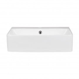 Раковина Qtap Nando 500х420х130 White с донным клапаном QT1211K404AW