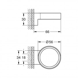 Держатель для аксессуаров Grohe Selection 41027000