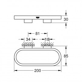 Полотенцедержатель Grohe Selection 41035000