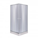 Душевая кабина Lidz Wawel SC80x80.SAT.LOW.GR, стекло тонированное 4 мм