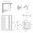 Душевая кабина Lidz Wawel SC90x90.SAT.LOW.FR, стекло Frost 4 мм
