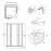 Душевая кабина Lidz Latwa SC80x80.SAT.LOW.GR, стекло тонированное 4 мм