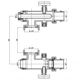 Коннектор для коллектора SD Forte 1