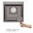 Кухонная мойка Qtap D5050BL 2.7/1.0 мм Black (QTD5050BLPVD10)
