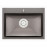 Кухонная мойка Qtap D5843BL 2.7/1.0 мм Black (QTD5843BLPVD10)