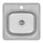Кухонная мойка Lidz 4848 0,6 мм Decor (LIDZ4848DEC06)