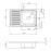 Кухонная мойка Lidz 5080-R 0,8 мм Decor (LIDZ5080RDEC06)