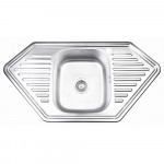 Кухонная мойка Lidz 9550-D 0,8 мм Decor (LIDZ9550DEC08)