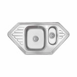 Кухонная мойка Lidz 9550-C Decor 0,8 мм (LIDZ9550СEC08)