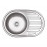 Кухонная мойка Lidz 7750 0,8 мм Micro Decor (LIDZ7750MDEC)