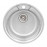 Кухонная мойка Qtap D490 0,8 мм Satin (QTD490SAT08)