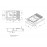 Кухонная мойка с дополнительной чашей Qtap 7850-B 0,8 мм Satin (QT7850BSAT08)