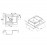 Кухонная мойка Lidz 625x500/200 GRF-13 (LIDZGRF13625500200)