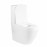 Унитаз-компакт Qtap Robin безободковый с сиденьем Soft-close QT13222141ARW