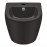 Биде подвесное Qtap Robin 495х370х325 Matt black QT1355046FMB