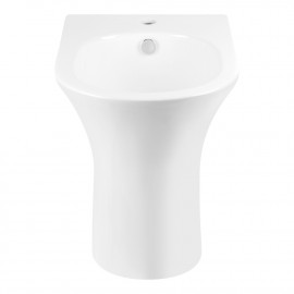 Биде напольное Qtap Virgo 550x360x410 White QT18442169CW