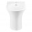 Биде напольное Qtap Virgo 550x360x410 White QT18442169CW