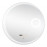 Зеркало Qtap Mideya 600х600 (DC-F804) с LED-подсветкой и антизапотеванием QT2078F804W