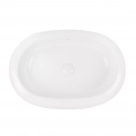 Раковина-чаша Qtap Robin 635x420x105 White с донным клапаном QT13113075W