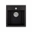 Кухонная мойка Qtap CS 5046 Black (QT5046BLA404)