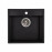 Кухонная мойка Qtap CS 5250 Black (QT5250BLA404)