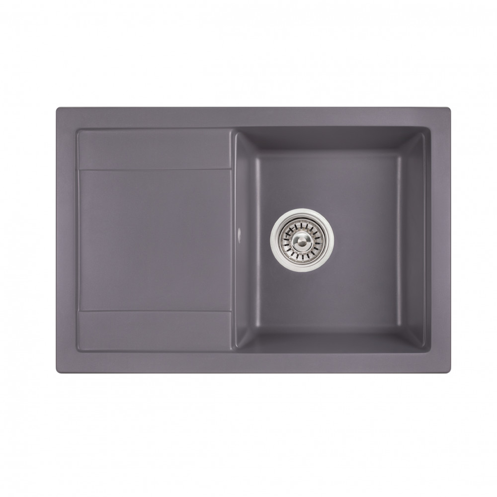 Кухонная мойка Qtap CS 7449 Grey (QT7449GRE471)
