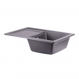 Кухонная мойка Qtap CS 7449 Grey (QT7449GRE471)