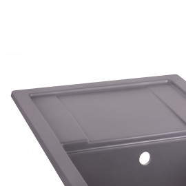 Кухонная мойка Qtap CS 7449 Grey (QT7449GRE471)