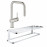 Набор Grohe смеситель для кухни с выдвижным изливом Minta 32322DC2 + полка для полотенец Selection 41066000