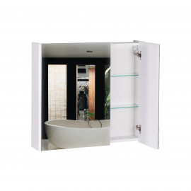 Зеркальный шкаф подвесной Qtap Scorpio 700х600х145 White QT1477ZP701W