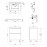 Комплект Qtap Scorpio 710х825х460 White тумба напольная + раковина врезная Qtap Scorpio QT1471TNВ7013070CW