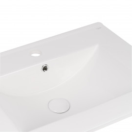 Комплект Qtap Scorpio 605х585х460 White тумба подвесная + раковина врезная QT1472TPВ6013060CW