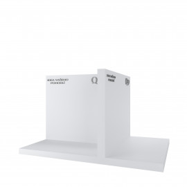 Стенд Qtap для керамики, универсальный 1200х2000х1500 мм, белый (комплект)