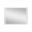 Зеркало Qtap Leo 1000х700 с LED-подсветкой QT1178141870100W