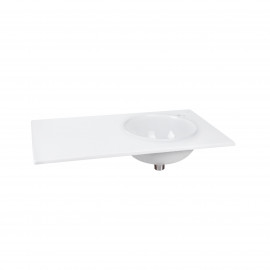 Раковина Qtap Virgo 800х460х300 White с донным клапаном QT1811FL8130ARRW