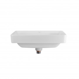 Раковина Qtap Crow 500x350x180 White с донным клапаном QT0511L582W