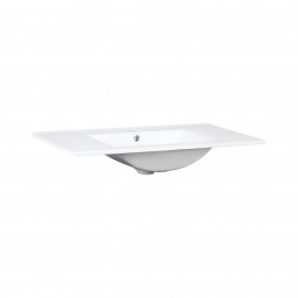 Раковина Qtap Albatross New 910x470x180 White с донным клапаном QT0111750690W