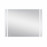 Зеркало Qtap Mideya Classic 600х800 с LED-подсветкой, Reverse QT2078250660W