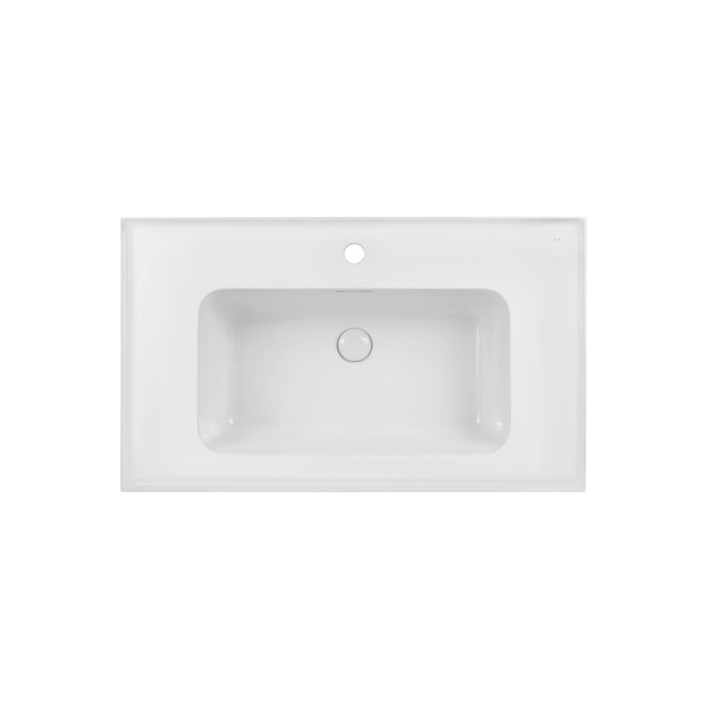 Раковина Qtap Albatross A 800х500х230 White с донным клапаном QT01115080AW