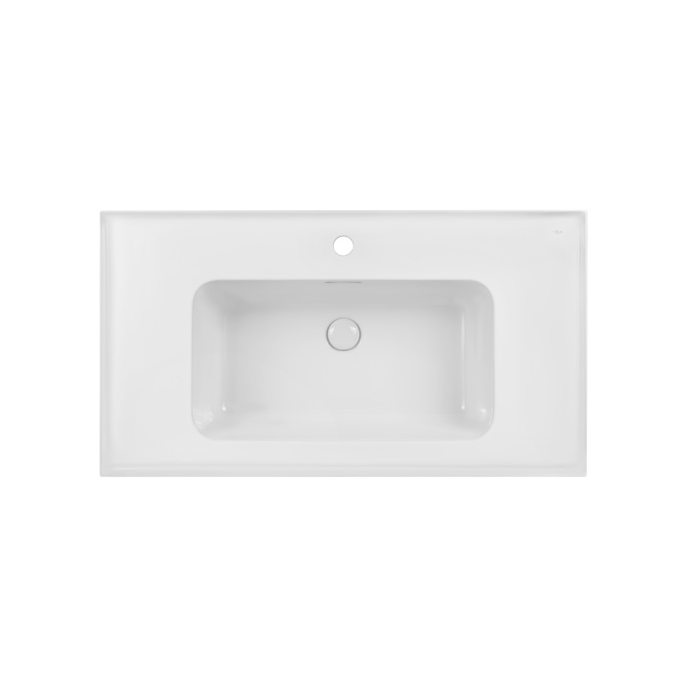 Раковина Qtap Albatross A 900х500х230 White с донным клапаном QT01115090AW