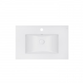 Раковина Qtap Albatross E 800х460х180 White с донным клапаном QT01119080EW